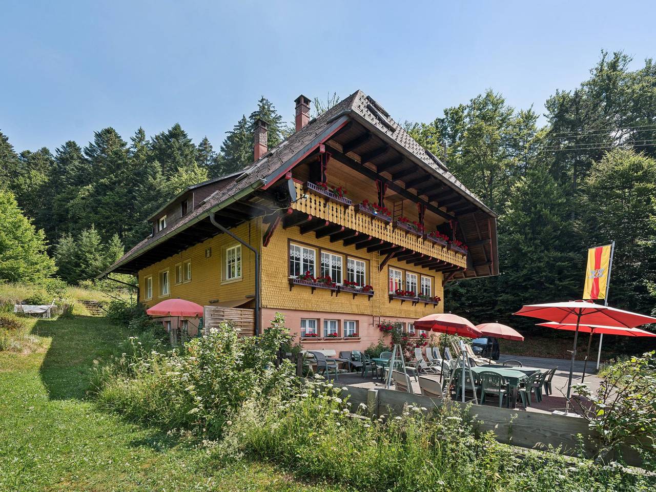 Gruppenhaus im Schwarzwaldstil in Waldrandlage in Todtmoos - Hintertodtmoos, Todtmoos