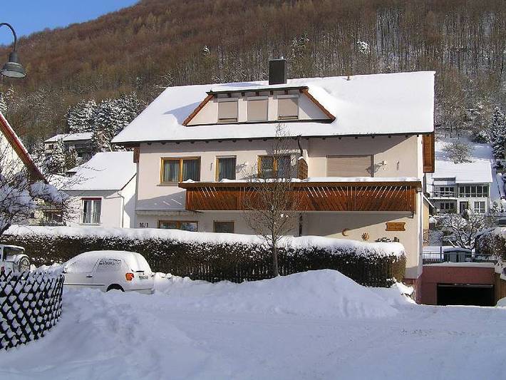 Ganze Ferienwohnung, Haus Martha - Ferienwohnung 55qm, 1 Schlafzimmer, max. 3 Personen in Bad Urach, Albsteig Etappe 9
