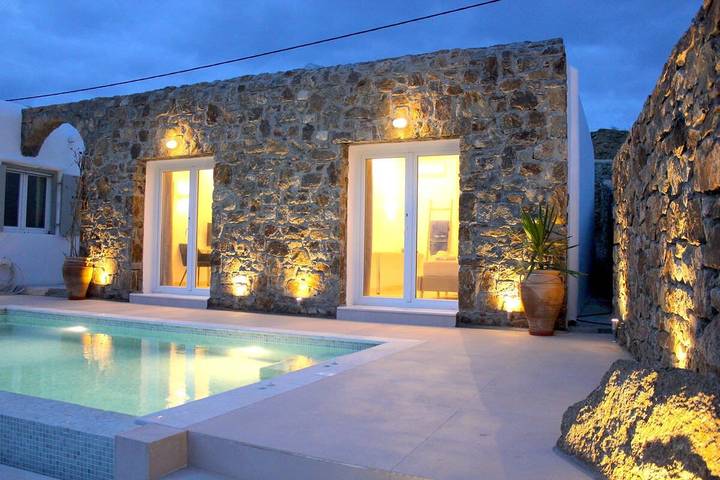 Ferienwohnung für 4 Personen, mit Pool und Balkon/Terrasse auf Mykonos - 2