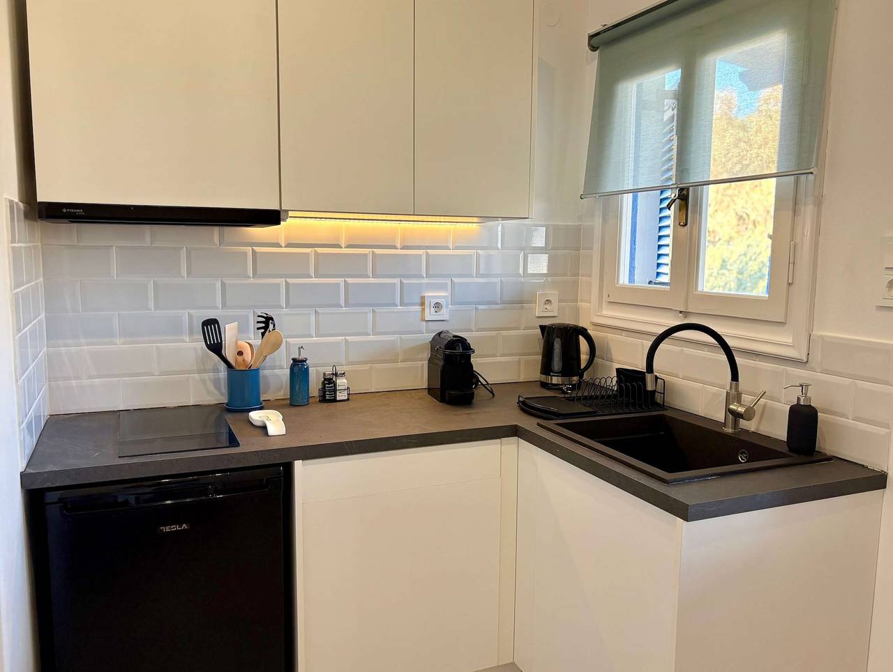 Appartement entier, Appartement de vacances pour 3 personnes avec jardin in Paros