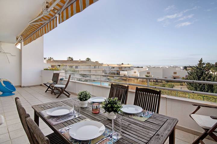 Casa de férias para 6 pessoas, com Varanda e Jardim em Vilamoura