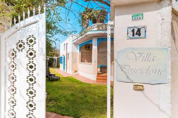 Location de vacances pour 4 personnes, avec terrasse à Torre Chianca