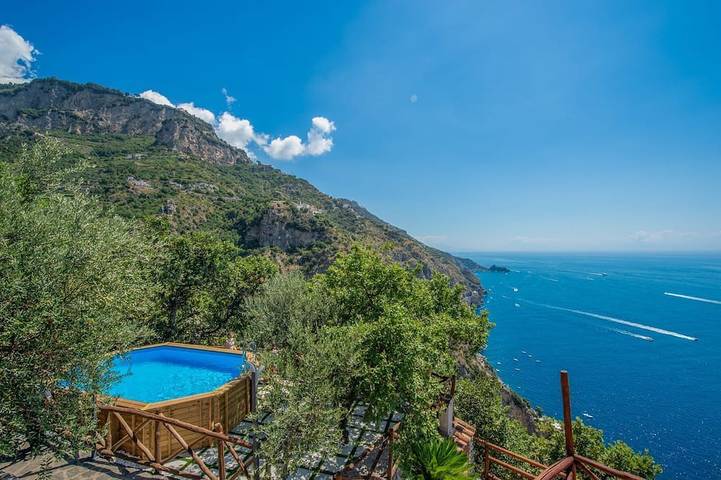 Villa per 2 persone, con giardino in Praiano