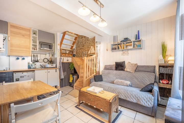 Ferienhaus für 4 Personen mit Terrasse in Saint-Aubin-sur-Mer (Calvados), Caen und Umgebung