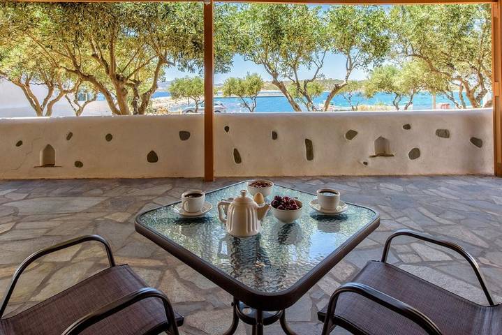 Appartement de vacances pour 2 personnes, avec Terrasse ainsi que Jardin et Vue