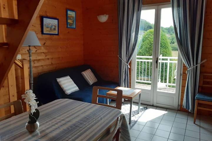 Gîte de France Nr. 25G60, 3 Ähren, klassifizierte 'Fischerhütte', 2 Personen, WIFI in Baume-les-Dames, Französischer Jura