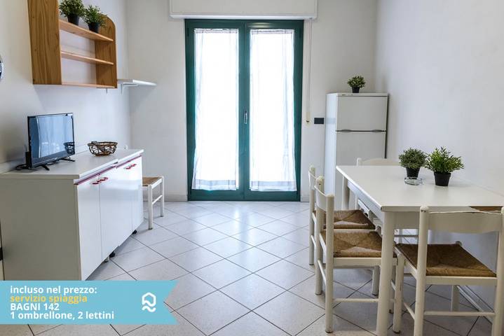 Apartamento entero, Se008 - Senigallia, one bedroom apartment on the sea with beach in Senigallia, Senigallia (Municipality)