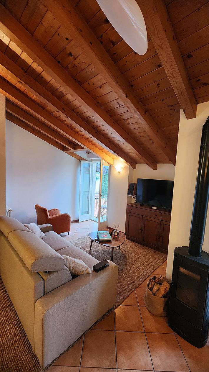 Ferienwohnung für 4 Personen, mit Balkon und Seeblick in Comune di San Siro - 4