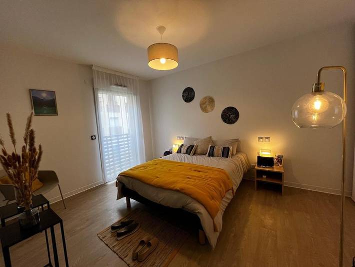 Appartement de vacances pour 2 personnes, avec Terrasse et Jardin à Tarbes