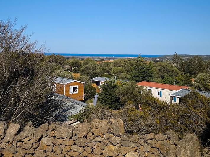 Orris camp - Mobilheim 4 personen - Für mit kleiner Terrasse - Mit Klimaanlage in Caves, Mittelmeerküste (Frankreich)