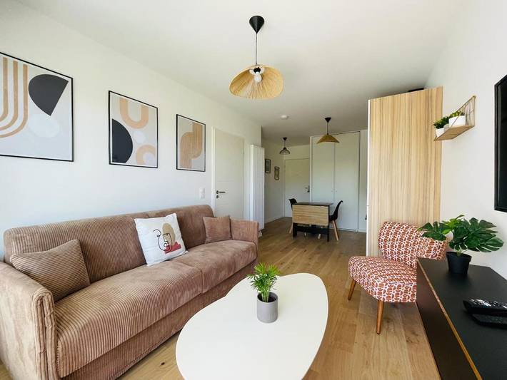 Gîte pour 4 personnes, avec terrasse dans Aquarium de la Rochelle