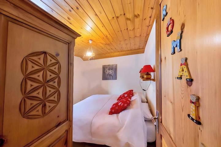 Ganze Wohnung, Casa-La Carotto Appartement pour 6 dans chalet in Saint-Véran, Queyras