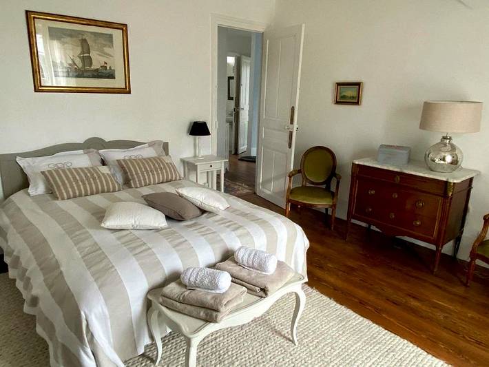 Chambre d’hôte pour 2 personnes, avec vue