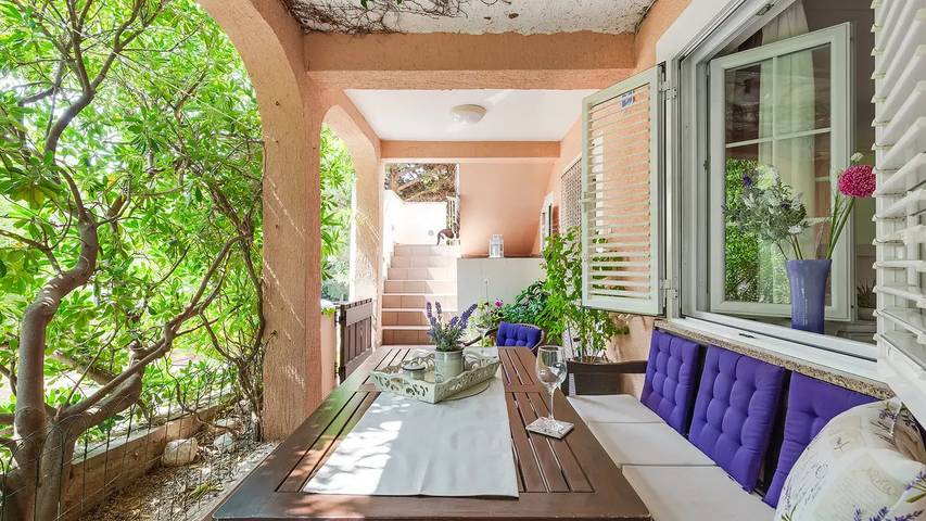 Ferienwohnung für 4 Personen, mit Terrasse, mit Haustier