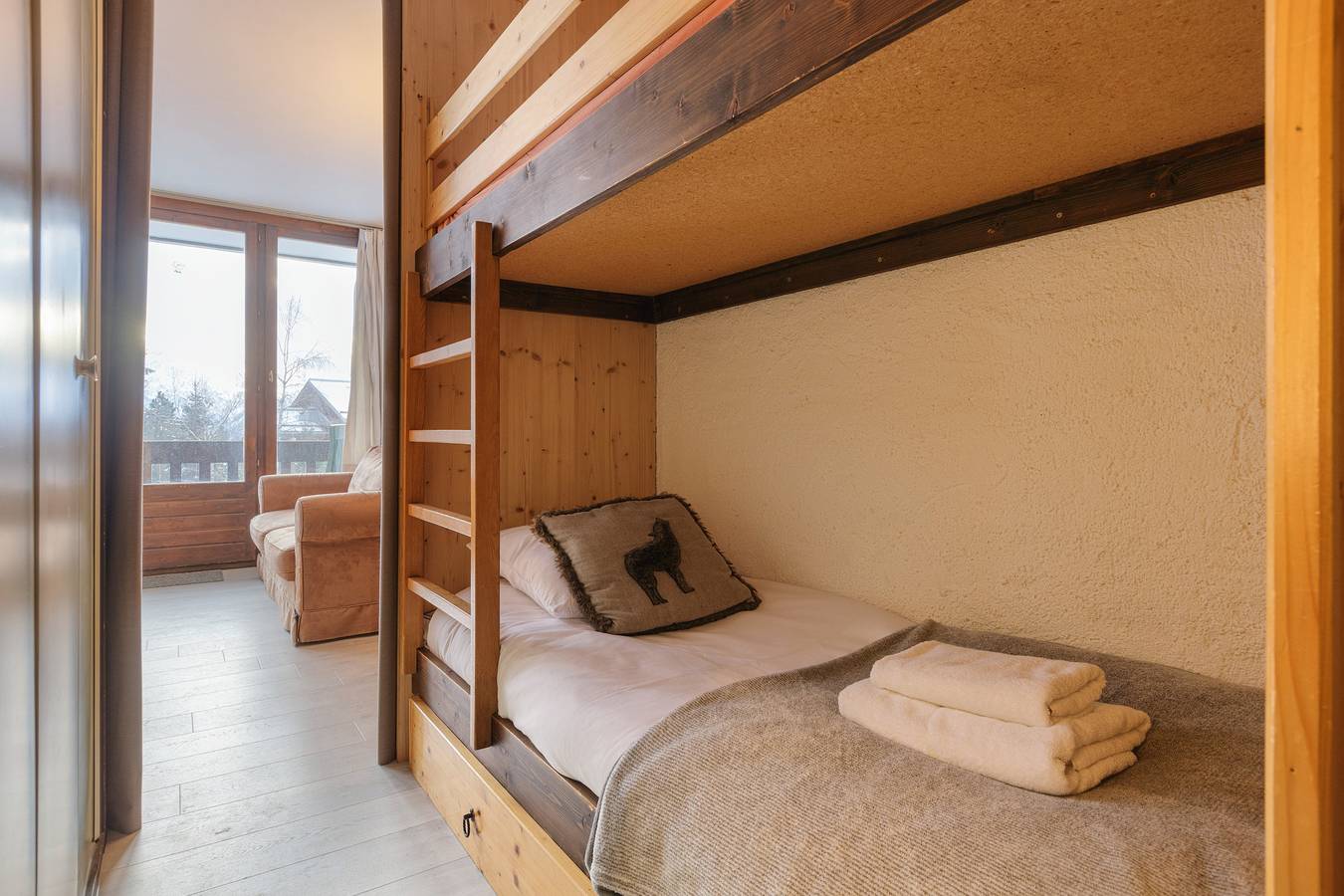 Ganze Wohnung, Résidence Devouassoux F ski in/ski out in Argentière, Chamonix