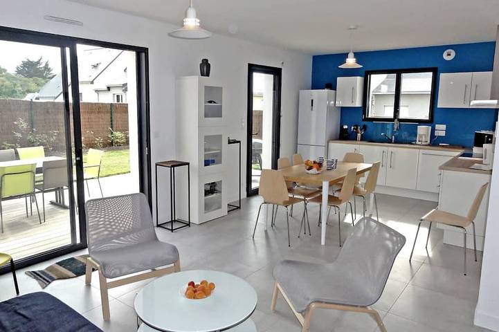 Maison de vacances pour 6 personnes, avec jardin et terrasse