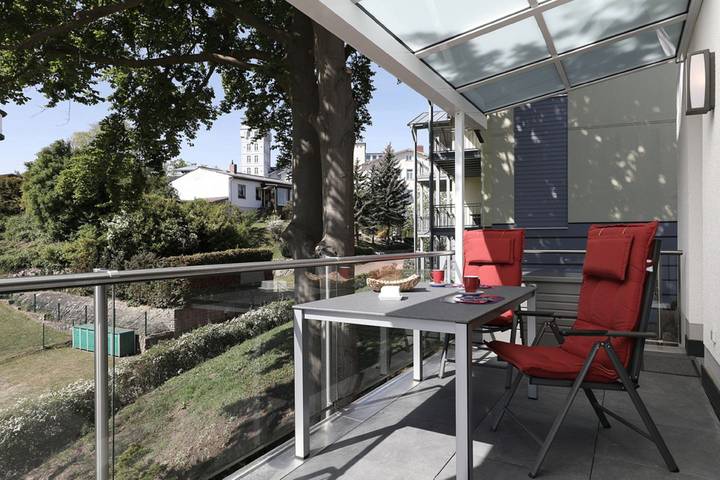 Ferienwohnung für 3 Personen, mit Sauna und Balkon in Göhren - 4