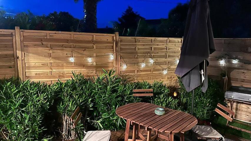 Location de vacances pour 4 personnes, avec balcon ainsi que jacuzzi et jardin à Saint-Aunès - 3