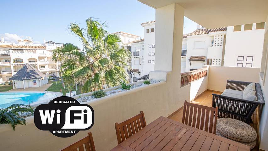 Appartement de vacances pour 4 personnes, avec terrasse et piscine - 1