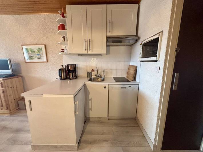 Appartement entier, Studio pratique, 5 pers., proche du centre (76 unités) in Huez, Parc national des Écrins