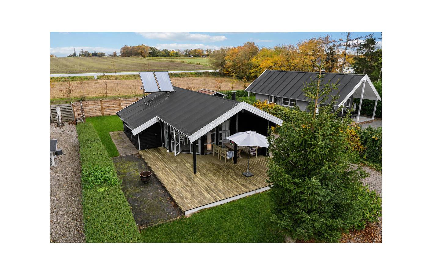 Feriehus for 3 personer med terrasse in Kerteminde, Kerteminderegionen