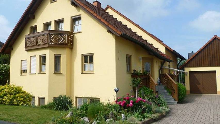 Ferienwohnung für 4 Personen, mit Garten, kinderfreundlich in Scheßlitz