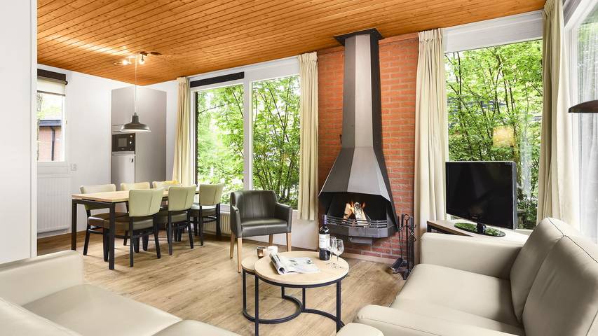 Bungalow voor 6 personen, met tuin in Putten