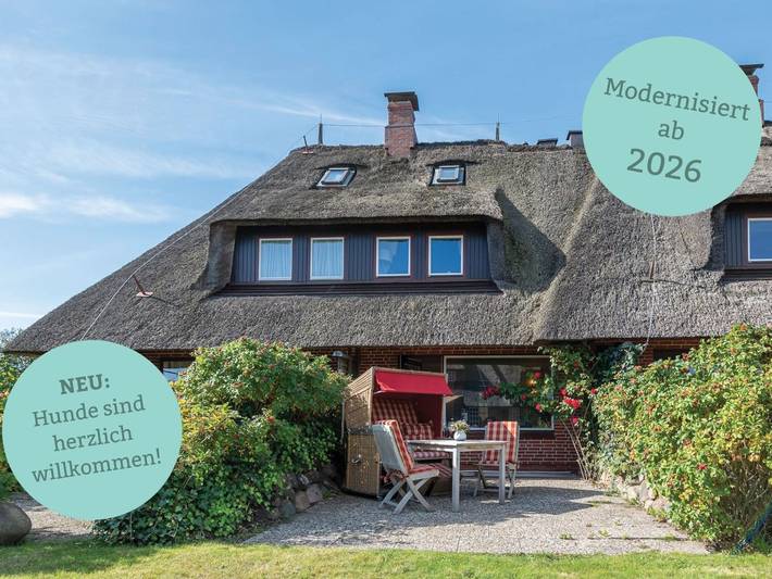 Ferienwohnung für 4 Personen, mit Terrasse und Garten, kinderfreundlich - 1