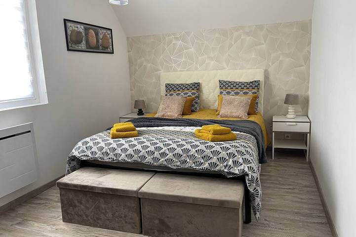 Gîte pour 4 personnes, avec Jardin dans Mesnil-Val Plage - 2