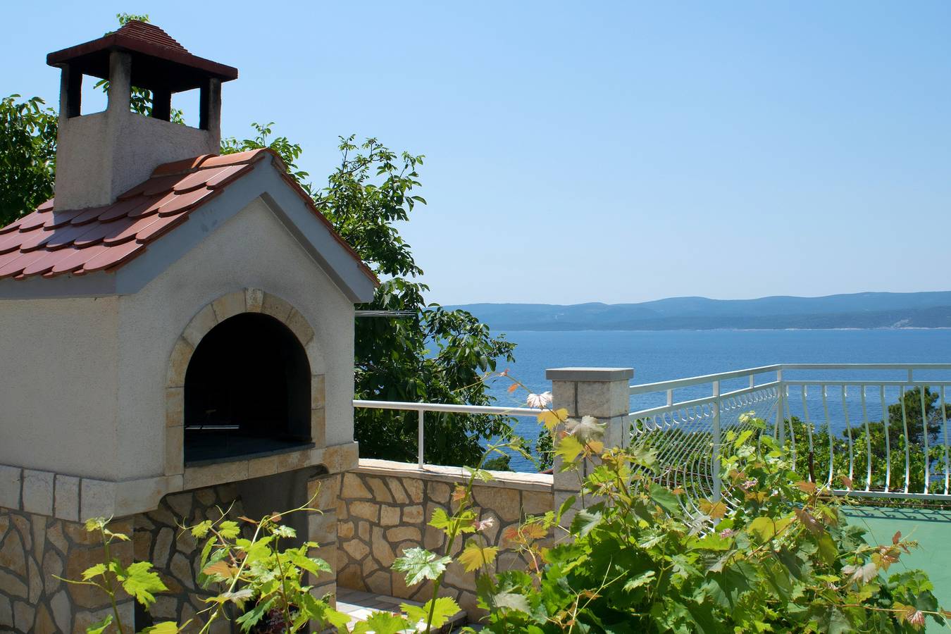 Ganze Wohnung, Studio Appartement mit Terrasse und Meerblick Lokva Rogoznica, Omis As-6005-a in Lokva Rogoznica, Omis-Riviera