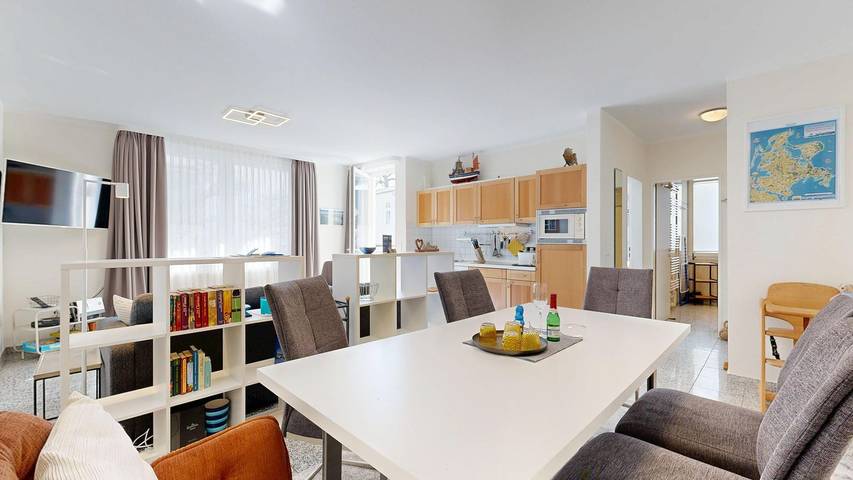 Ferienwohnung für 4 Personen, mit Sauna und Balkon, mit Haustier in Binz - 3