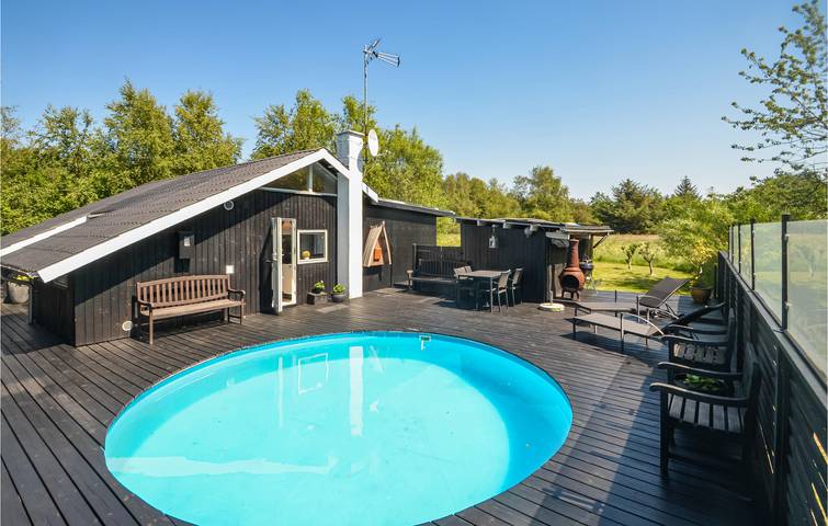 Ferienhaus für 4 Personen, mit Garten und Pool sowie Terrasse, mit Haustier in Kollerup Strand - 2