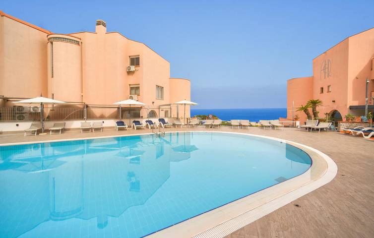 Appartamento per 2 persone, con piscina a Addaura