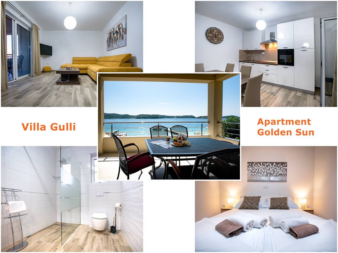 Wohnung in Supetarska Draga am Strand in Lopar, Rab