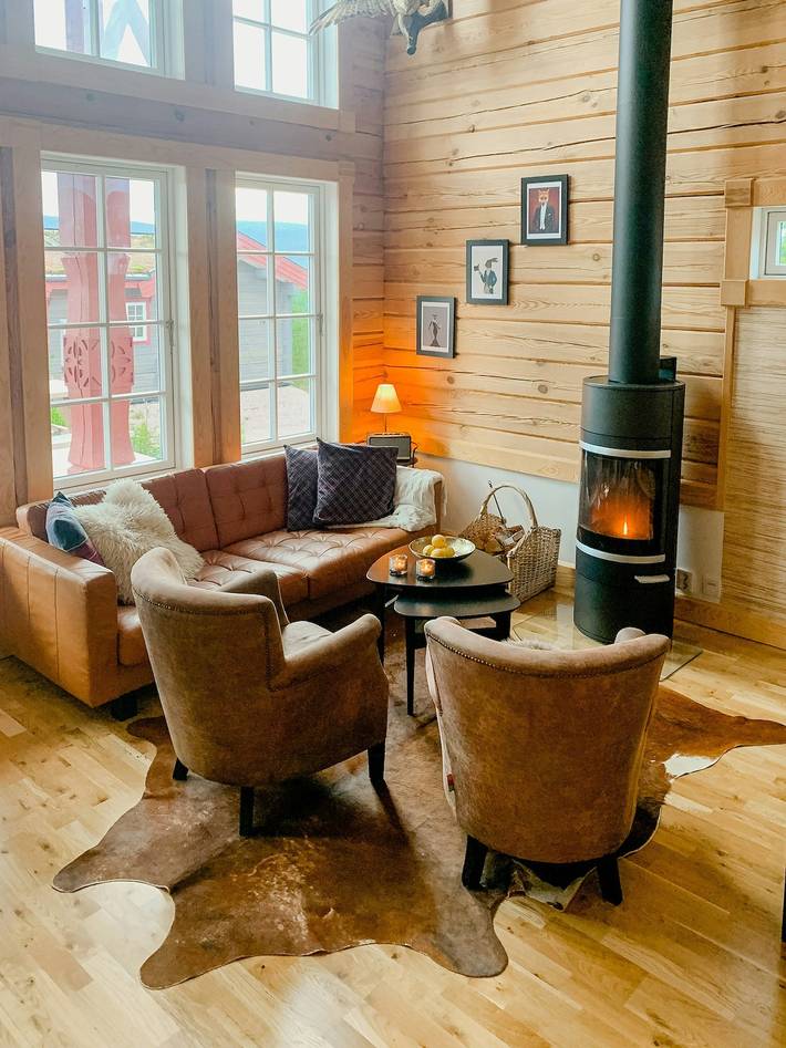 Vakantiehuis voor 8 personen, met Terras en Sauna in Dalarna