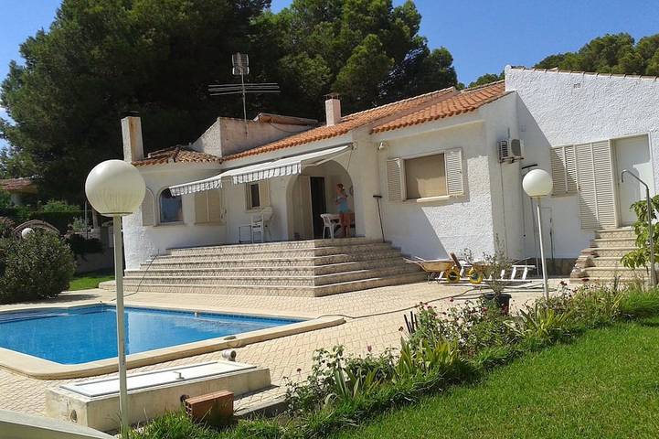 Maison de vacances pour 6 personnes, avec jardin et balcon dans Los Balcones