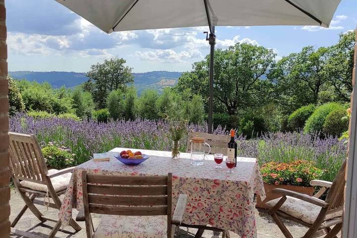 Ferienhaus für 2 Personen, mit Garten in Roccalbegna