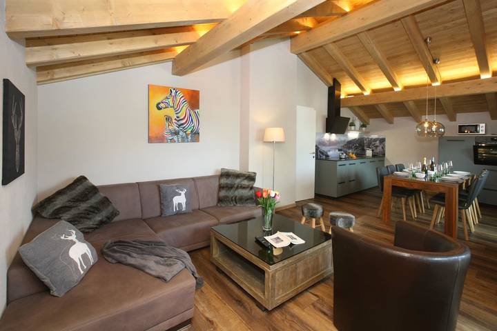 Ferienwohnung für 6 Personen, mit Terrasse und Garten in Zell am See