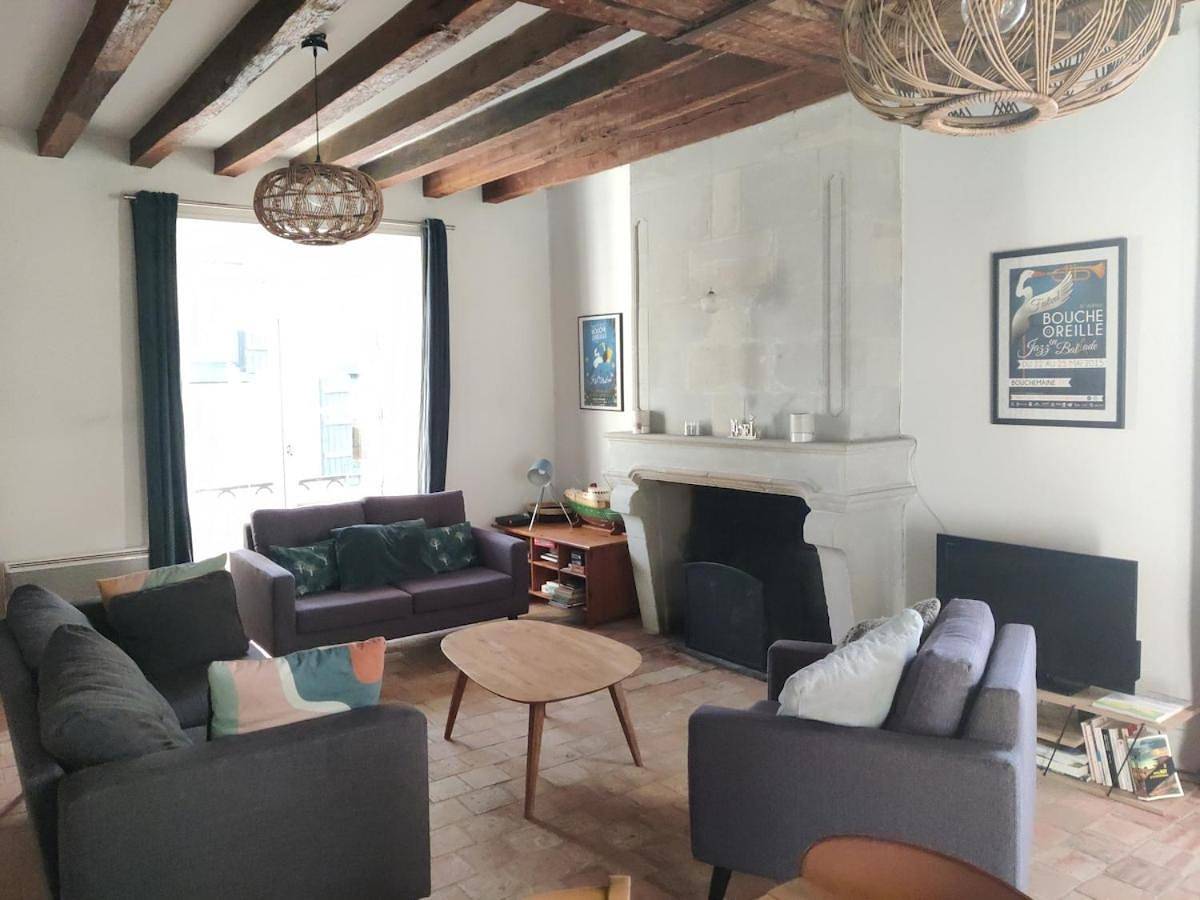 Maison de famille 13 pers Port Thibault in Sainte-Gemmes-sur-Loire, Région d'Angers
