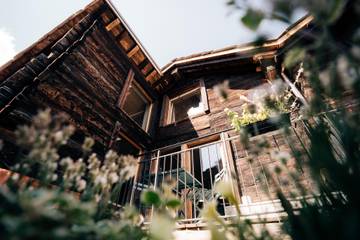 Hütte für 7 Personen, mit Balkon, kinderfreundlich in Saas-Fee