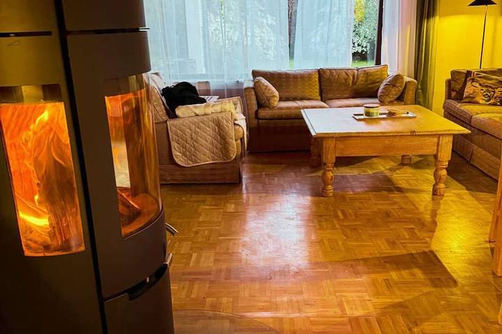 Ferienhaus für 6 Personen, mit Garten und Sauna, mit Haustier