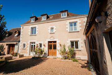 Chambre d’hôte pour 4 personnes, avec jardin à Amboise