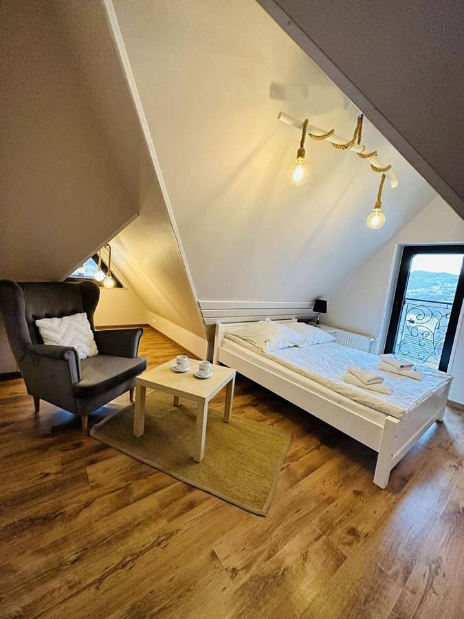 Gîte pour 4 personnes, avec sauna et piscine ainsi que vue et jardin, animaux acceptés à Szczawnica - 2