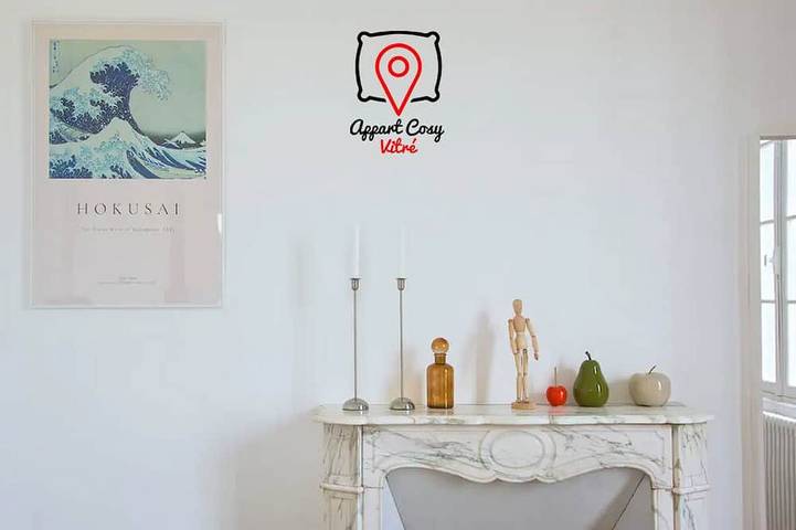 Location de vacances pour 4 personnes, avec jardin et balcon à Vitré