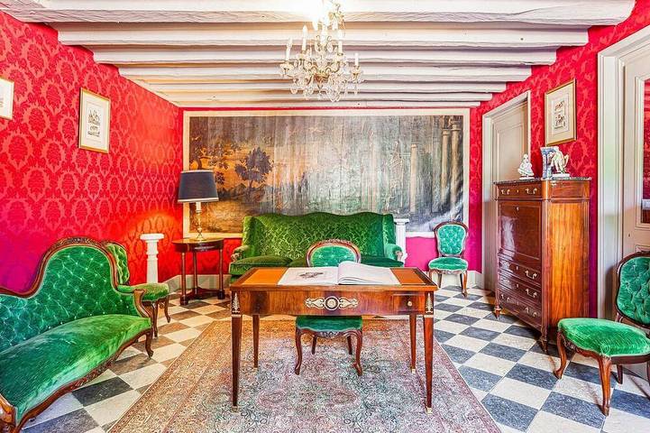 Château pour 14 personnes, avec jardin et sauna en Indre-et-Loire - 4