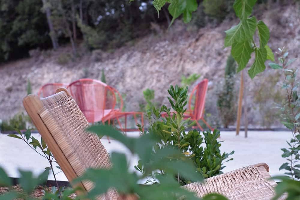 Design cottage in Drome Provençale in Vinsobres, Nyons region