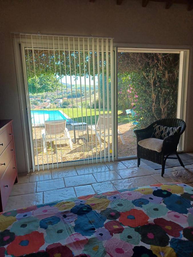 Gîte pour 2 personnes, avec jardin ainsi que piscine et vue à Souraïde - 4