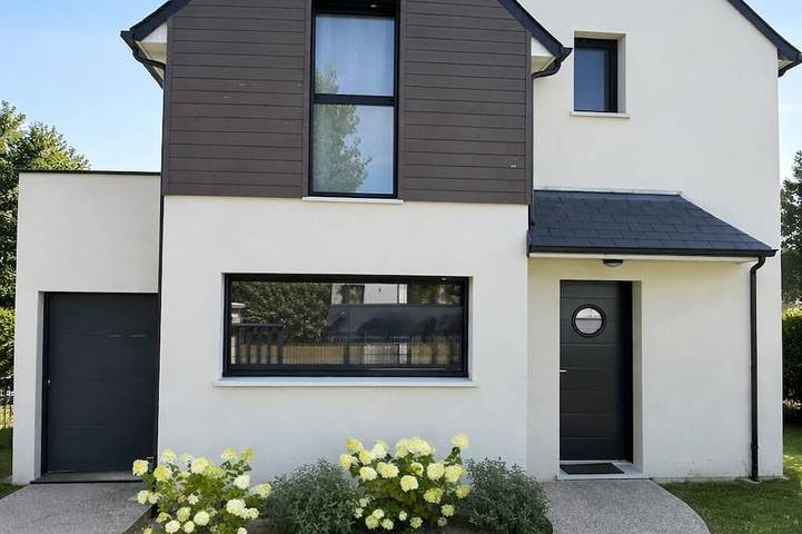 Maison de vacances pour 8 personnes, avec terrasse et jardin