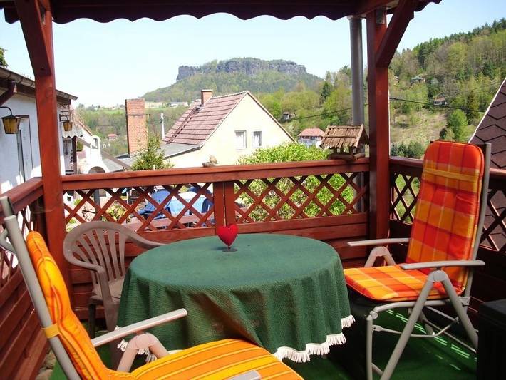 Ferienhaus für 2 Personen, mit Terrasse in Königstein
