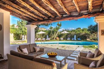 Vacation Rental for 12 Guests in Sant Josep de sa Talaia, South Ibiza, Picture 1
